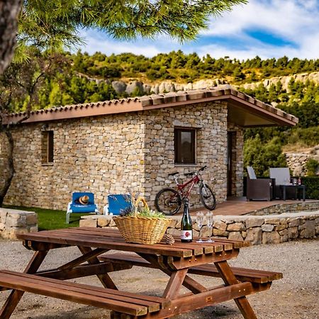 Camping Bungalow Serra De Prades Resort Vilanova de Prades Bagian luar foto