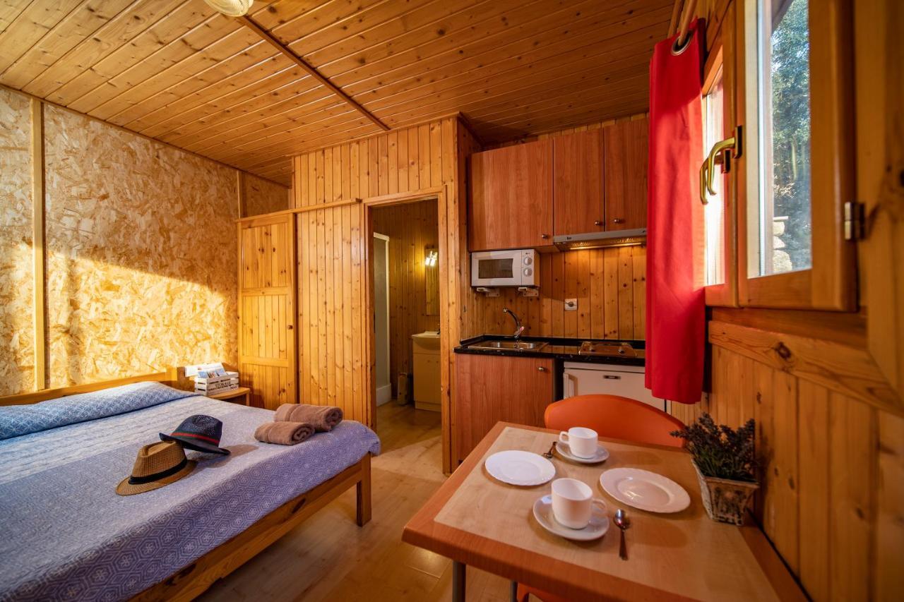 Camping Bungalow Serra De Prades Resort Vilanova de Prades Bagian luar foto