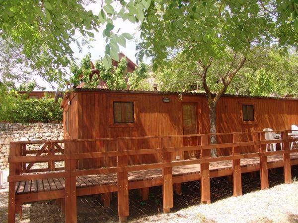 Camping Bungalow Serra De Prades Resort Vilanova de Prades Bagian luar foto