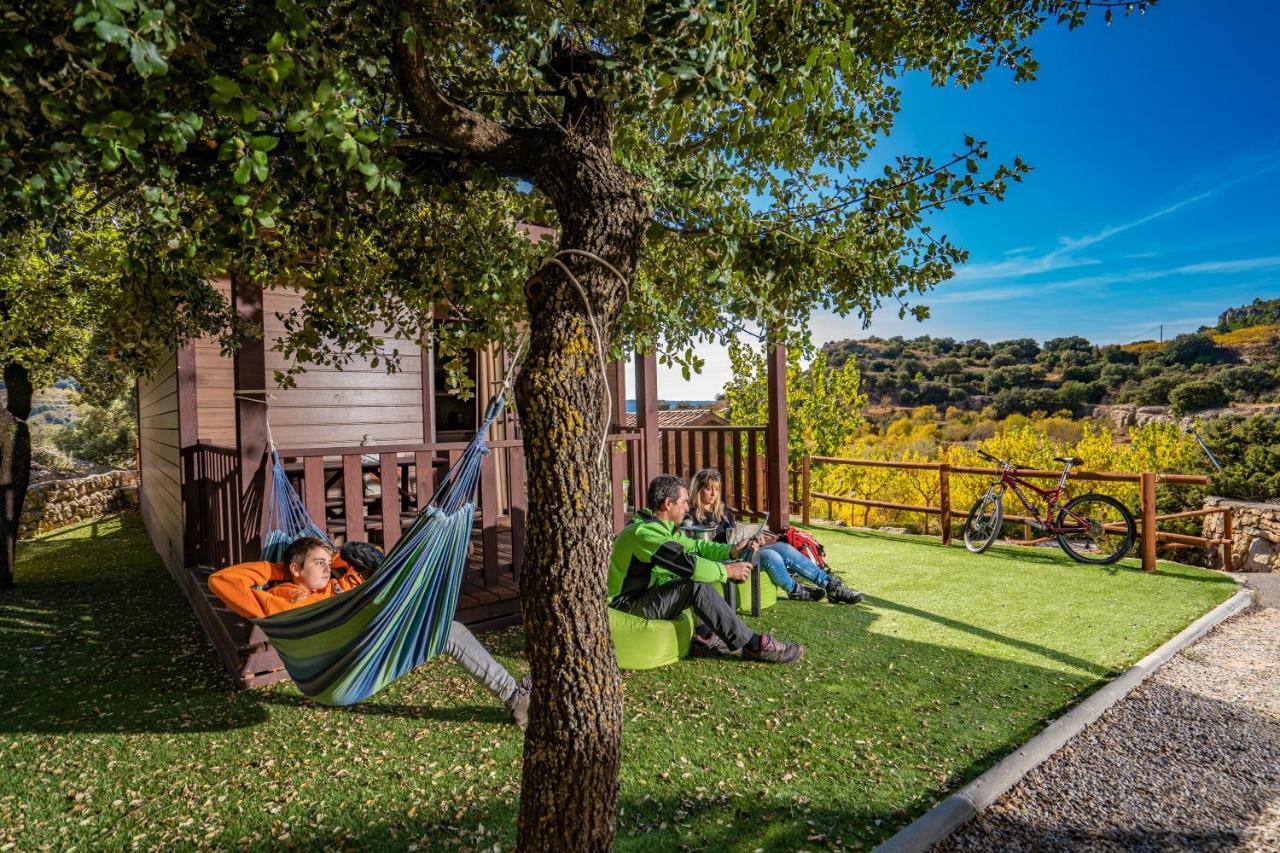 Camping Bungalow Serra De Prades Resort Vilanova de Prades Bagian luar foto