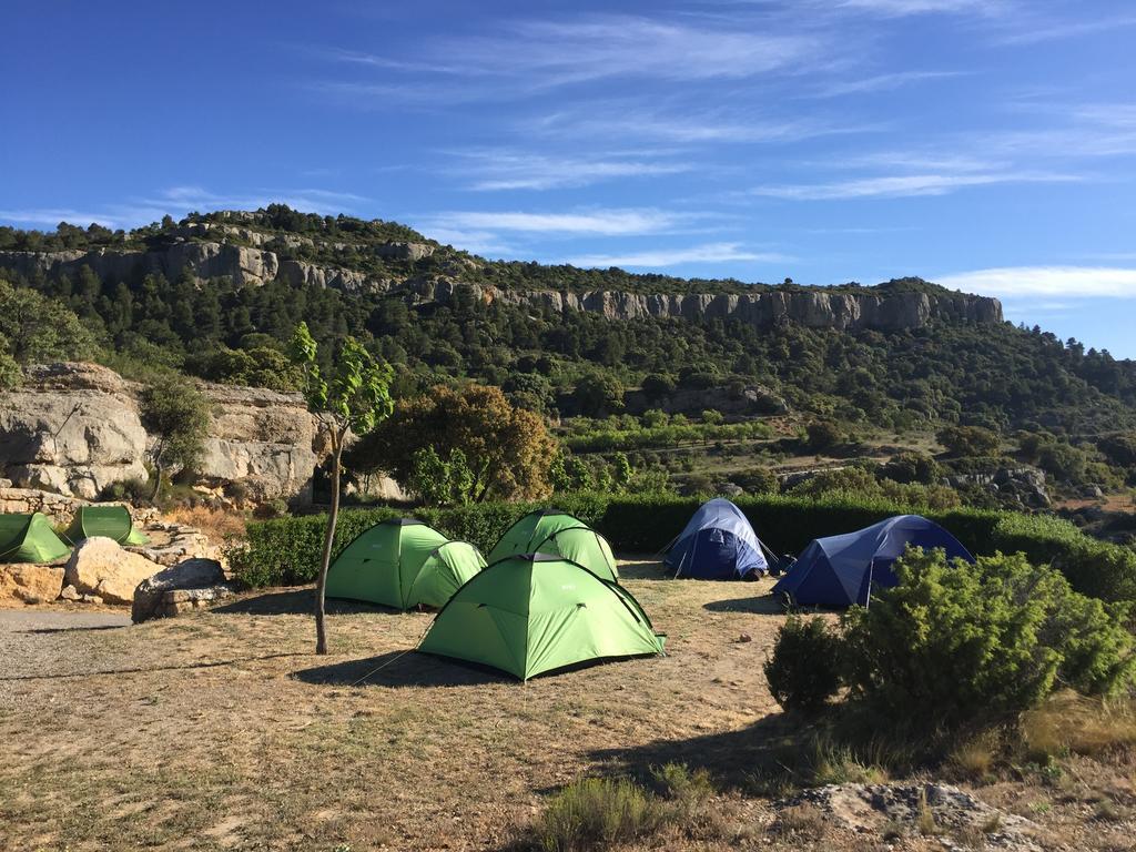 Camping Bungalow Serra De Prades Resort Vilanova de Prades Bagian luar foto