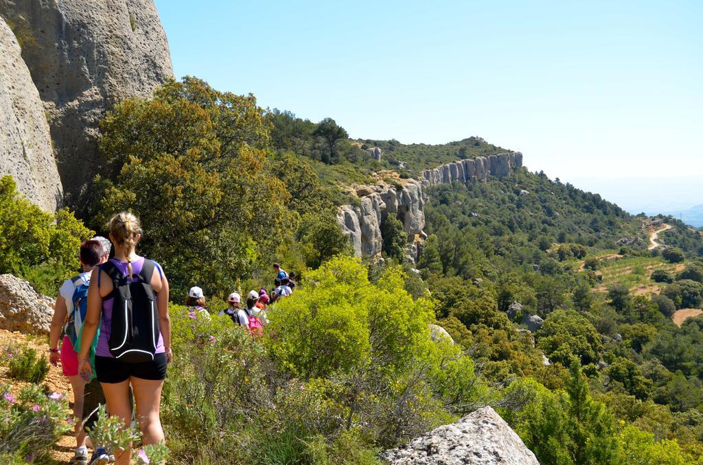 Camping Bungalow Serra De Prades Resort Vilanova de Prades Bagian luar foto